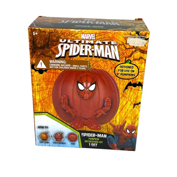 Marvel Other - MAVEL • Ultimate Spider-Man Pumpkin Decorating Kit